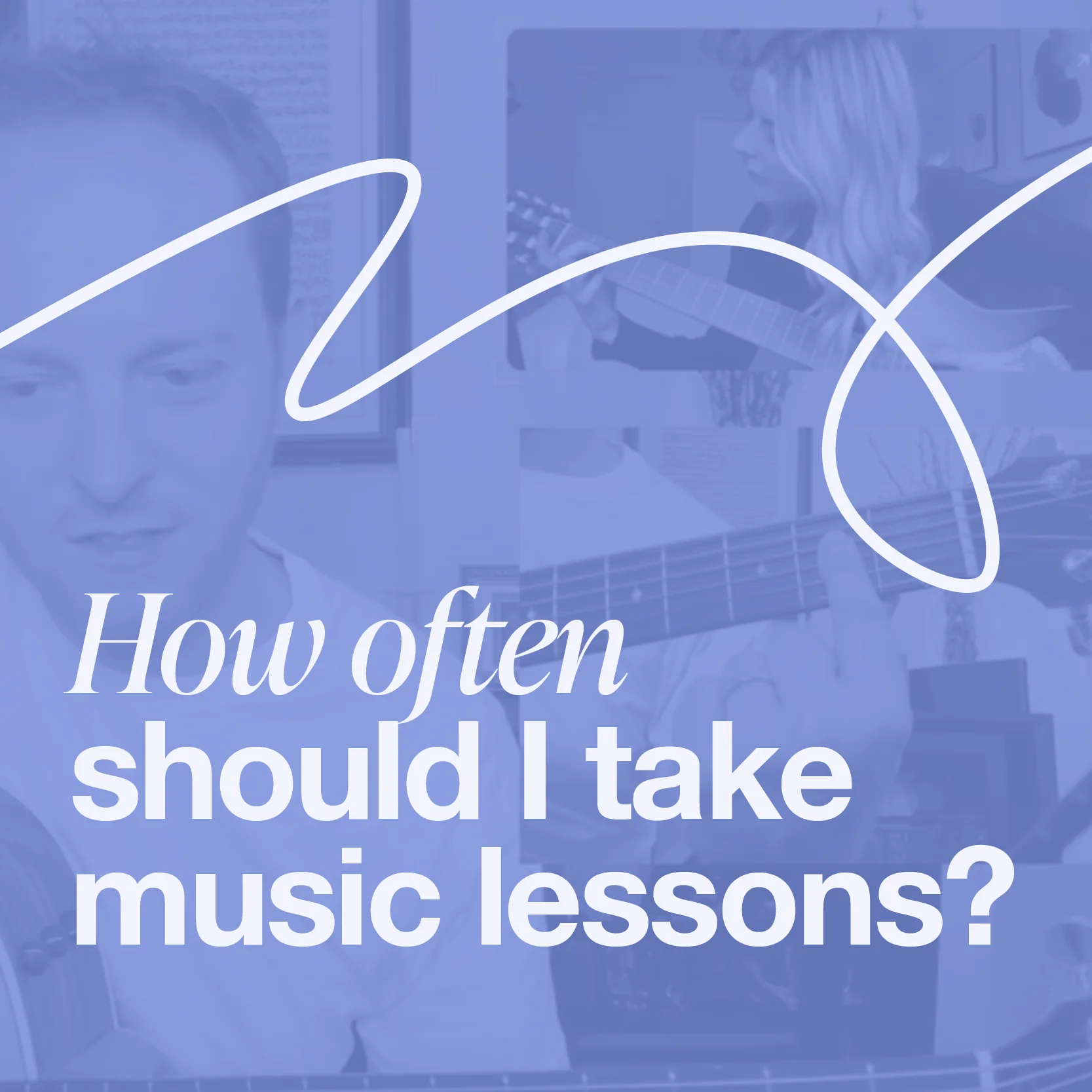 How often should I take lessons?