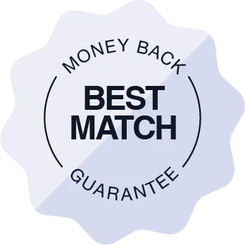 Money Back Guarantee - White