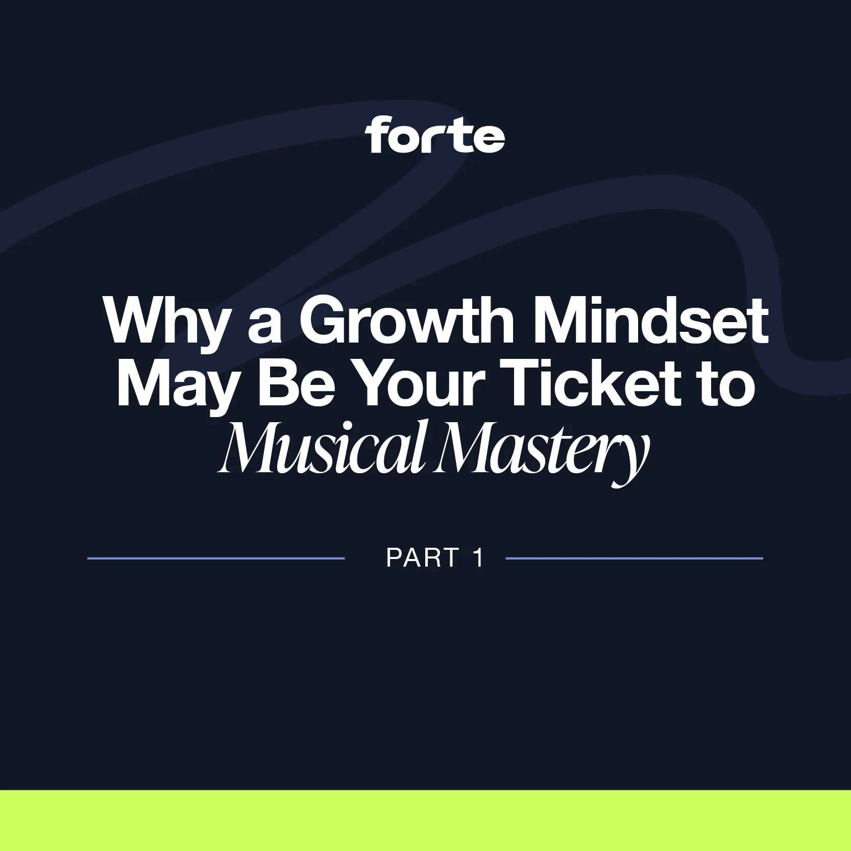 Growth Mindset Part 1