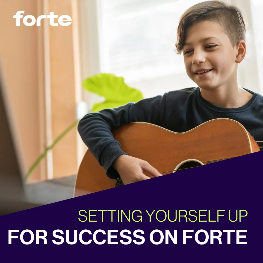 set yourself up for success on forte
