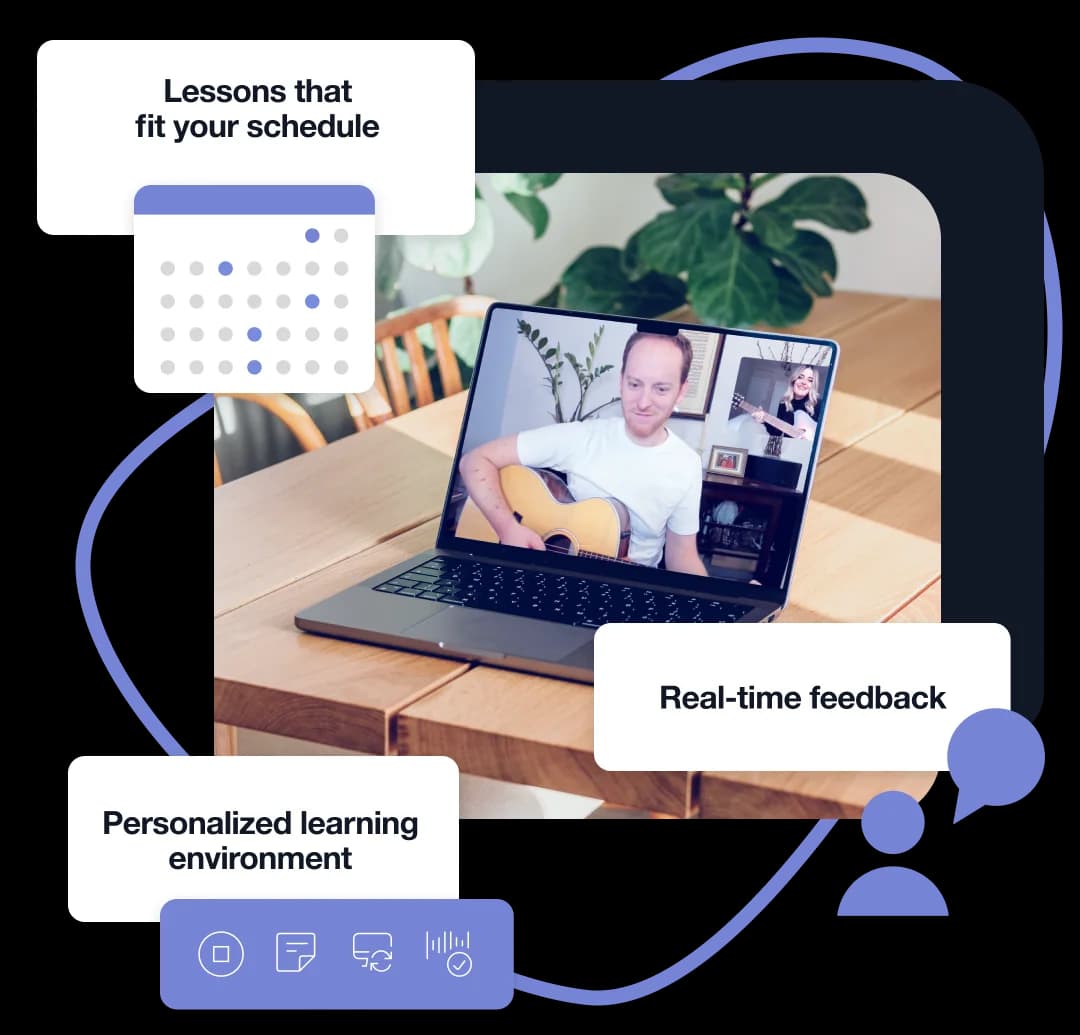 Why Forte - Lessons online features