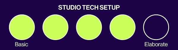 Studio tech setup 4